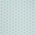 6' X 9' Aqua And Ivory Geometric Indoor Outdoor Area Rug