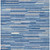 3' X 5' Sky Blue Gray And Ivory Striped Washable Indoor Outdoor Area Rug