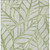 3' X 5' Artichoke Green And Beige Floral Washable Indoor Outdoor Area Rug