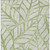 3' X 5' Artichoke Green And Beige Floral Washable Indoor Outdoor Area Rug