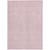 5' X 8' Pink And Silver Geometric Washable Indoor Outdoor Area Rug