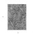 3' X 5' Gray Charcoal And Silver Abstract Washable Indoor Outdoor Area Rug Transitional Style - Gray, Charcoal, Silver Color