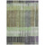 5' X 8' Artichoke Green Charcoal And Purple Striped Washable Indoor Outdoor Area Rug - Artichoke Green, Charcoal, Purple