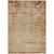 5' X 8' Copper And Terra Cotta Abstract Washable Indoor Outdoor Area Rug