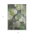 3' X 5' Green and Gray Abstract Washable Non Skid Indoor Outdoor Area Rug