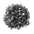 Black Round Reflective Fire Pit Glass
