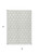 3' X 5' Ivory And Black Geometric Washable Indoor Outdoor Area Rug Transitional Style - Ivory, Black Color
