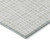 3' X 5' Ivory And Beige Striped Washable Indoor Outdoor Area Rug