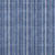 5' X 8' Denim Blue And Ivory Striped Washable Indoor Outdoor Area Rug