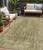 5' X 8' Brown And Beige Abstract Washable Indoor Outdoor Area Rug - Brown, Beige