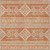5' X 8' Copper And Ivory Southwestern Washable Indoor Outdoor Area Rug - Copper, Ivory