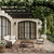 8' X 10' Brown And Ivory Floral Indoor Outdoor Area Rug