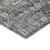5' X 8' Charcoal Gray And Ivory Oriental Washable Indoor Outdoor Area Rug