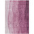 5' X 8' Merlot Blush And Pink Ombre Washable Indoor Outdoor Area Rug