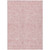 5' X 8' Pink And Red Floral Washable Indoor Outdoor Area Rug