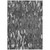 5' X 8' Gray And Ivory Abstract Washable Indoor Outdoor Area Rug Transitional Style - Gray, Ivory Color