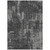 5' X 8' Black And Ivory Geometric Washable Indoor Outdoor Area Rug Transitional Style - Black, Ivory Color