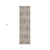 8' Runner Beige Taupe and Brown Geometric Washable Non Skid Indoor Outdoor Runner Rug