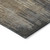 5' X 8' Taupe Gray And Ivory Striped Washable Indoor Outdoor Area Rug