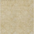 3' X 5' Gold And Beige Floral Washable Indoor Outdoor Area Rug Transitional Style - Gold, Beige Color