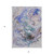 3' X 5' Beige Blue And Taupe Abstract Washable Indoor Outdoor Area Rug