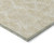 3' X 5' Beige Taupe And Tan Geometric Washable Indoor Outdoor Area Rug