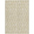 3' X 5' Beige Taupe And Tan Geometric Washable Indoor Outdoor Area Rug