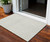 3' X 5' Ivory And Beige Geometric Washable Indoor Outdoor Area Rug - 608219043919