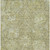 5' X 8' Sage And Green Damask Washable Indoor Outdoor Area Rug