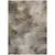 5' X 8' Taupe Beige And Brown Abstract Washable Indoor Outdoor Area Rug - Taupe, Beige, Brown