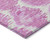 5' X 8' Pink Blush And Mauve Abstract Washable Indoor Outdoor Area Rug