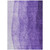 5' X 8' Purple Lilac And Lavender Ombre Washable Indoor Outdoor Area Rug