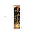 36" Black Gold And Orange Halloween Skeleton Solid Wood Porch Sign