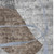 3' X 5' Chocolate Gray And Charcoal Abstract Washable Indoor Outdoor Area Rug