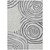 3' X 5' Gray Charcoal And Silver Abstract Washable Indoor Outdoor Area Rug Transitional Style - Gray, Charcoal, Silver Color