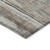 5' X 8' Beige And Gray Striped Washable Indoor Outdoor Area Rug - Beige, Gray