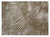 2' X 3' Chocolate Abstract Washable Non Skid Indoor Outdoor Area Rug - Chocolate