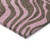 3' X 5' Brown And Pink Animal Print Washable Indoor Outdoor Area Rug