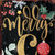 48" Black Gold Green And Red Solid Wood Merry Christmas Porch Sign
