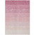 3' X 5' Pink And Ivory Ombre Washable Indoor Outdoor Area Rug