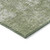 5' X 8' Green And Ivory Abstract Washable Indoor Outdoor Area Rug Transitional Style - Green, Ivory Color