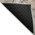 3' X 5' Gray and Gold Abstract Washable Non Skid Indoor Outdoor Area Rug