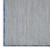 6' Ivory And Blue Square Geometric Indoor Outdoor Area Rug