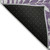 5' X 8' Purple And Ivory Floral Washable Indoor Outdoor Area Rug