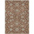 3' X 5' Brown Ivory And Gray Moroccan Washable Indoor Outdoor Area Rug