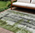 Abstract Washable Indoor Outdoor Area Rug