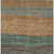 3' X 5' Terra Cotta Copper And Beige Striped Washable Indoor Outdoor Area Rug