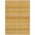 3' X 5' Wheat And Gold Striped Washable Indoor Outdoor Area Rug