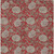 5' X 8' Red Taupe And Beige Floral Washable Indoor Outdoor Area Rug