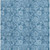 5' X 8' Blue And Denim Blue Floral Washable Indoor Outdoor Area Rug - Blue, Denim Blue